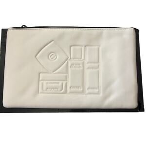 Chanel Skin Care White Make up Bag with original Box